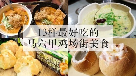 13样最好吃的马六甲鸡场街美食