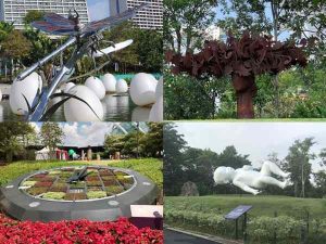Art Sculpture At Gardens By The Bay