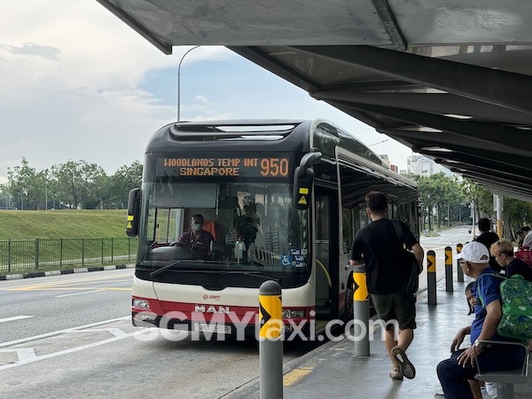 Bus 950 From Woodlands to JB CIQ
