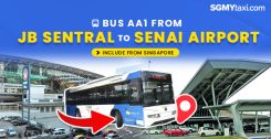Bus From JB Sentral To Senai Airport