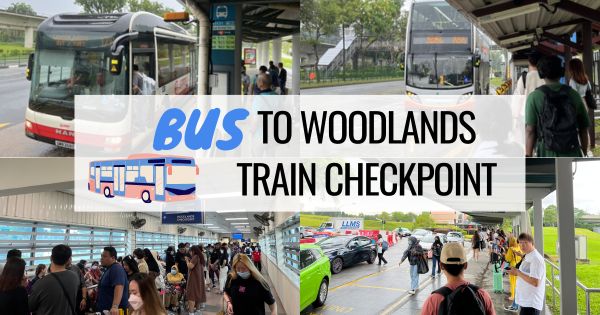 Bus From Singapore Nearest MRT To Woodlands Train Checkpoint