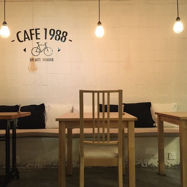 Café 1988 Florist and Café Muar Inside View