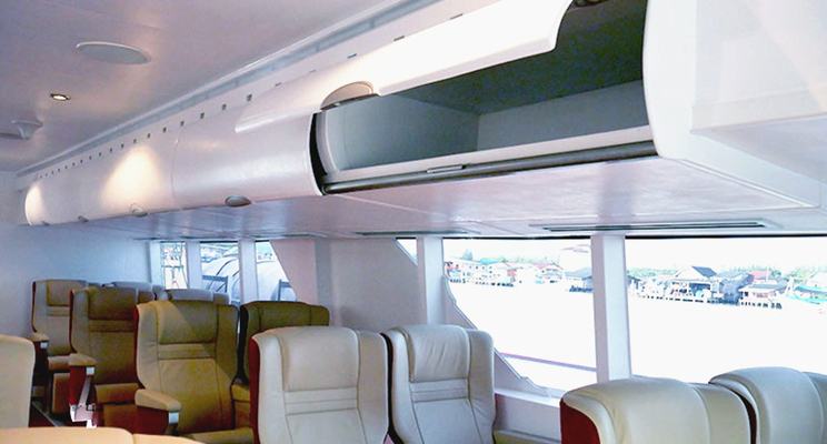 Cataferry Overhead Luggage Compartment