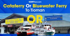 Cataferry Vs Bluewater Ferry Tioman