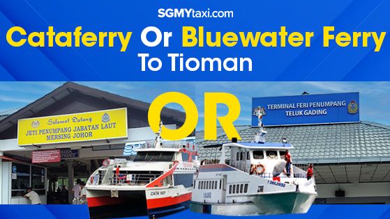 Cataferry Vs Bluewater Ferry Tioman Cataferry Vs Bluewater Ferry Tioman
