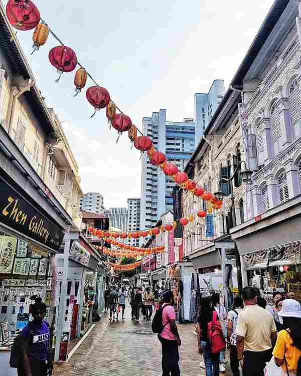 Chinatown In Singapore