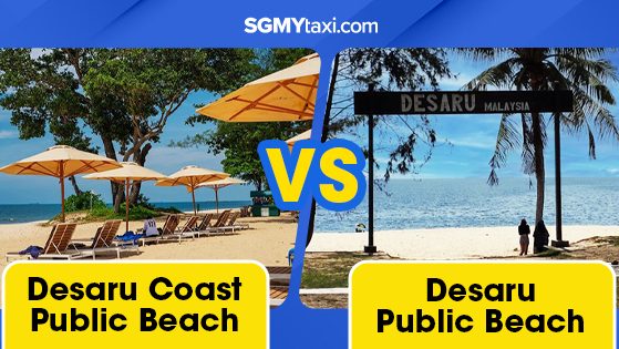 Desaru Coast Beach Vs Public Beach