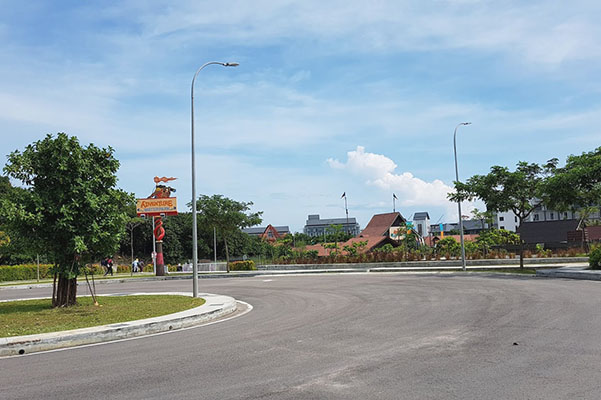 Desaru Waterpark Big Parking Entrance
