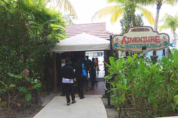 Desaru Waterpark Hard Rock Entrance