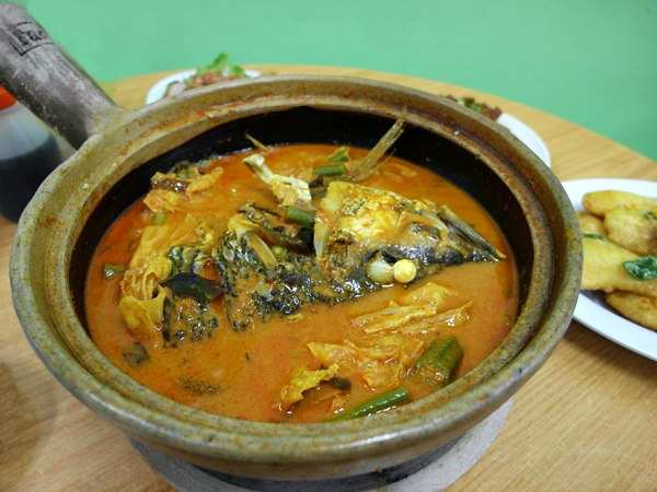 Fish Head Curry in Siang Yuan Restaurant