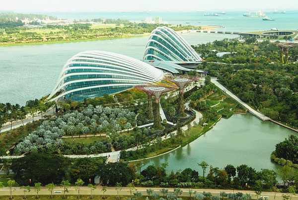 Gardens By The Bay Aerial View