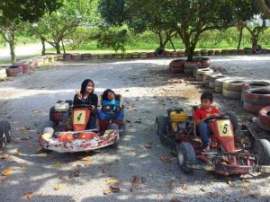 Dirt Karting at Desaru Fruit 