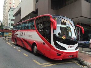 KKKL Express Bus Dari Singapura Ke Malaka