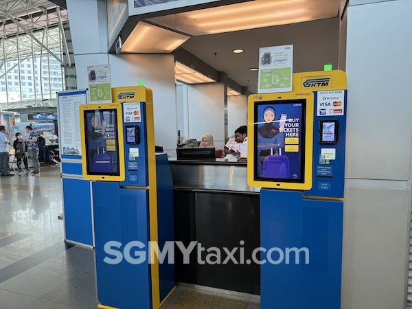 KTM JB Sentral Counter Ticketing Machine