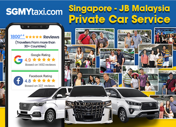 SGMYTAXI Private Car From Singapore To Batu Pahat, Johor