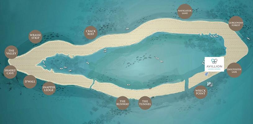 12 Diving Sites in Layang Layang Island