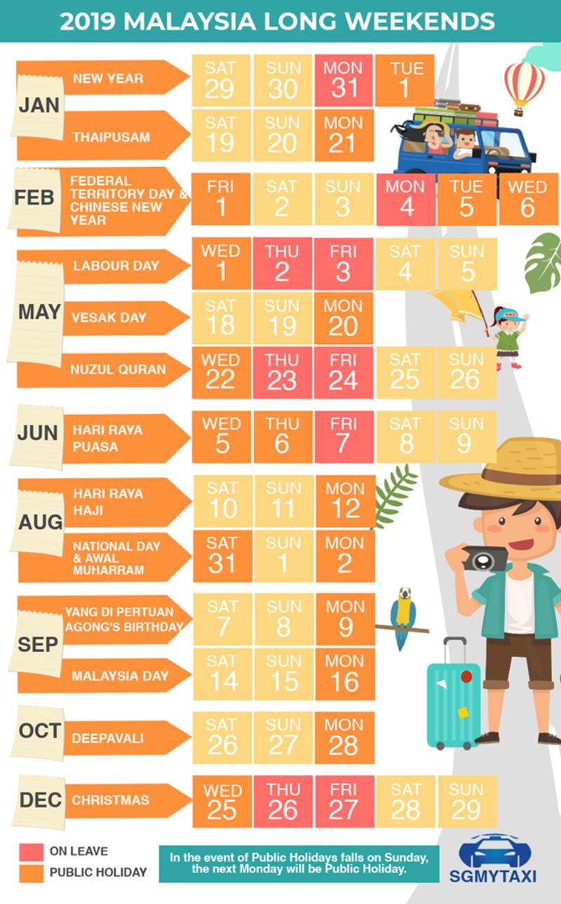 2021 Public Holidays Malaysia Dates Of Public Holiday In Malaysia For