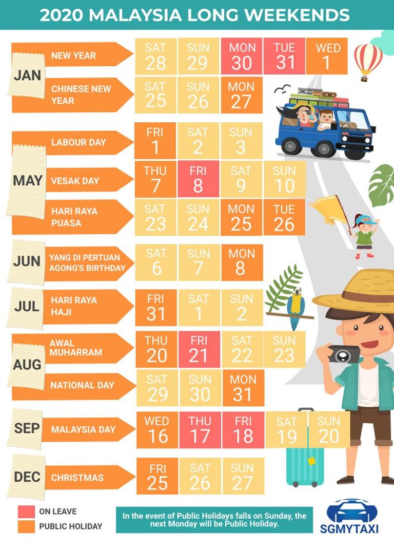Public Holidays In Malaysia 2020 Best Printable Calendar Gambaran