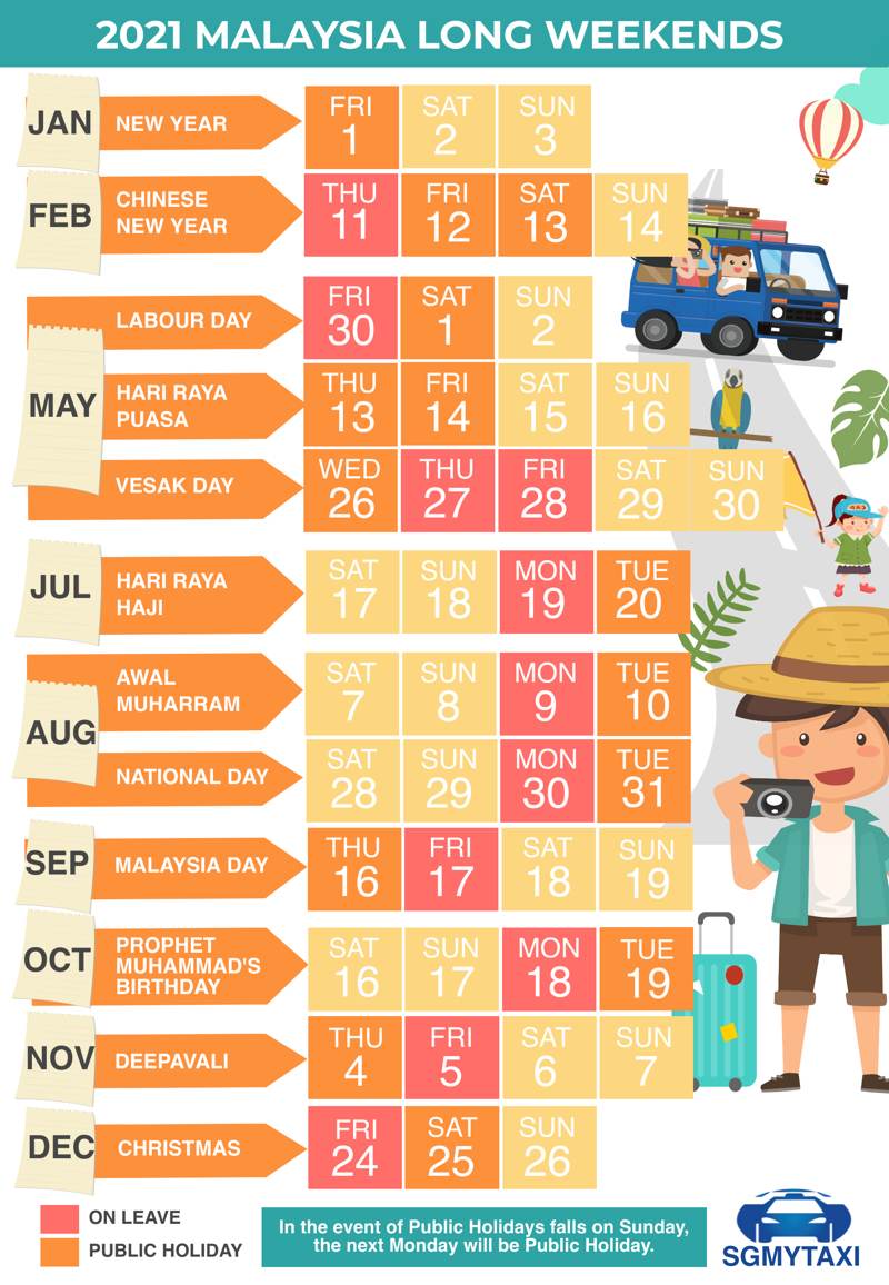 2021 Calendar Malaysia Public Holiday | Academic Calendar