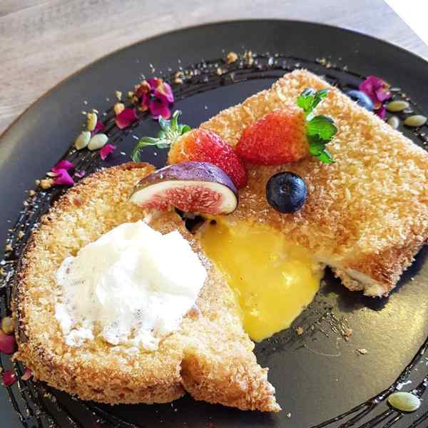 Navy Cafe Malacca Salted Egg Toast