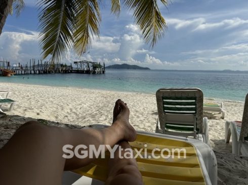 Rawa Island Under Coconut Tree Chilling