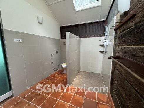 Rawa Island Resort Room Type_Beach fornt chalet_balcony outdoor view