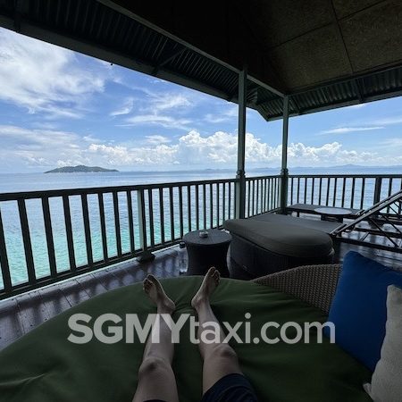 Rawa Island Resort Room Type_Waterfront_balcony bench