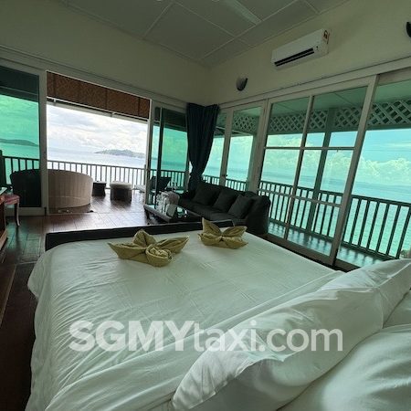 Rawa Island Resort Room Type_Waterfront_balcony bench