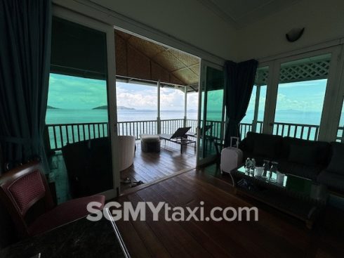 Rawa Island Resort Room Type_Waterfront_balcony bench