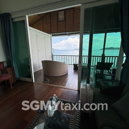 Rawa Island Resort Room Type_Waterfront_balcony bench