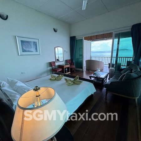 Rawa Island Resort Room Type_Waterfront_balcony bench