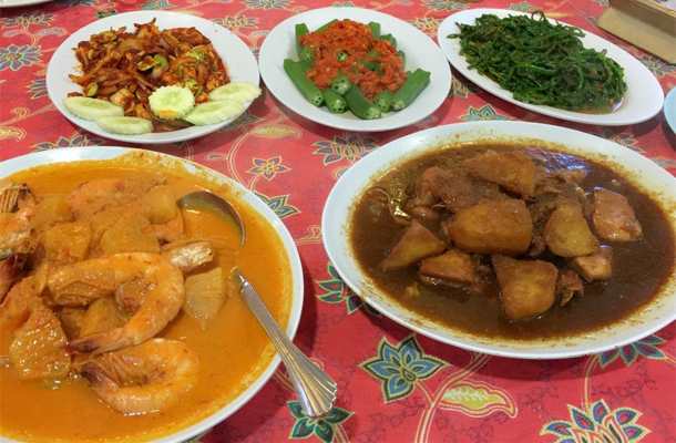 Restoran Nyonya Makko Food in Melaka