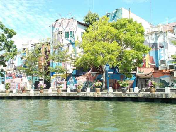 Street Art From River Cruise In Malacca