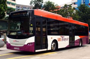 SBS Transit Bus Dari Singapura Ke Terminal Bus JB Sentral)