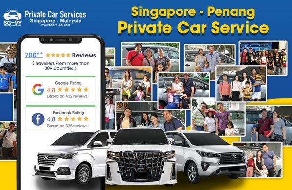 SGMYTAXI Private Car From Singapore To Penang