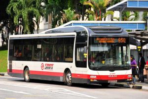 SMRT Bus from Singapore to Johor Bahru