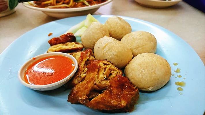 Jonker street chicken rice ball