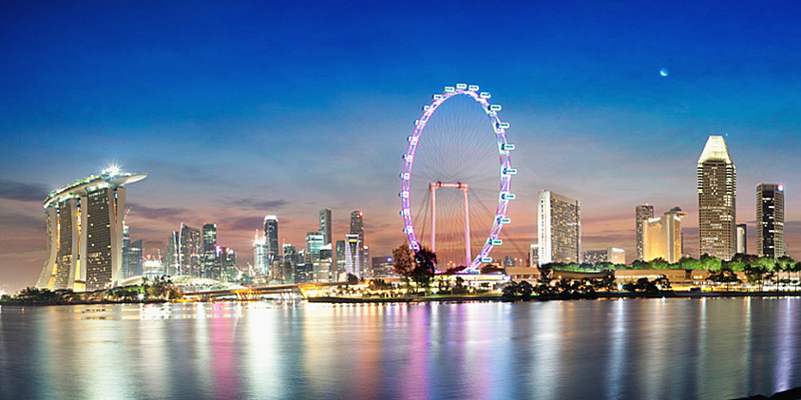 新加坡摩天观景轮(Singapore Flyer)
