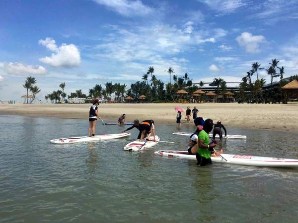 Stand Up Paddle at Forest City Johor