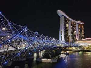 The Helix Bridge Singapore