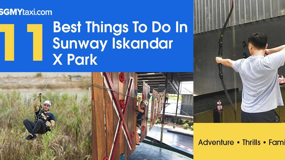 Families can enjoy these exciting activities at Sunway Iskandar X Park.