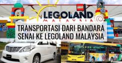 Transportasi Dari Bandara Senai Ke Legoland Malaysia