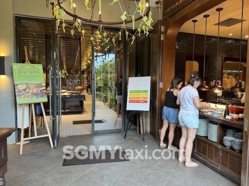 Tumeric Anantara Desaru Resort porridege sup