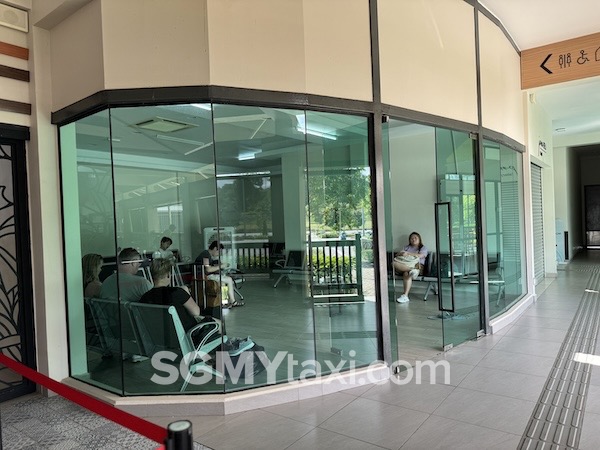 Desaru Coast Ferry Terminal Departure Aircon Waiting Room