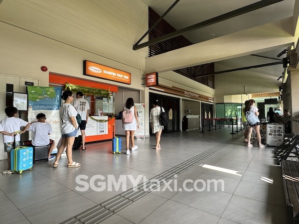 Desaru Coast Ferry Terminal Departure Batamfast Counter