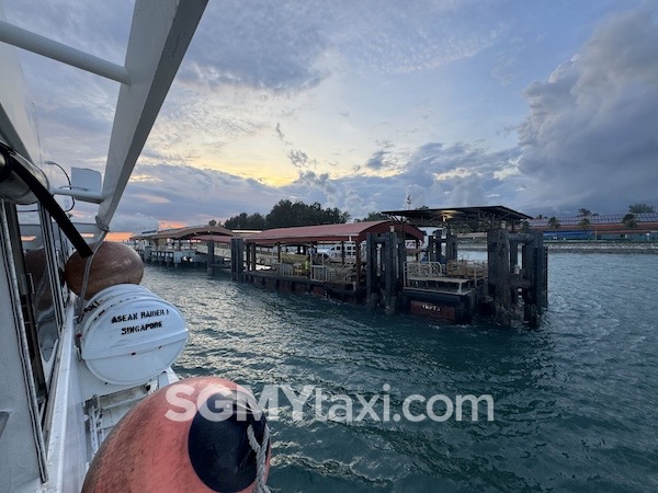 Desaru Coast to Singapore Ferry Terminal Reaching