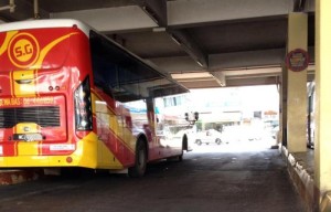 Bus Dari Pulau Sebang/Tampin Ke Kota Melaka