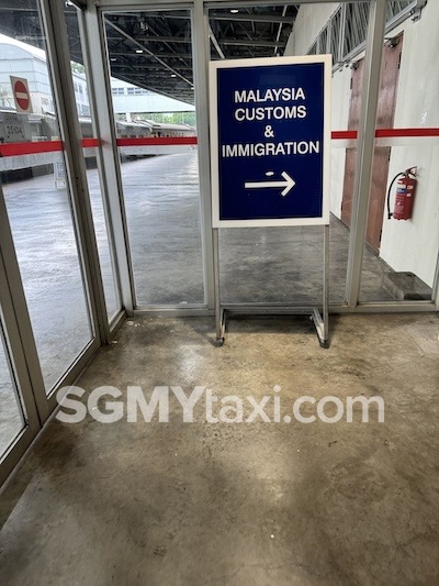 train to jb custom checkpoint clearance