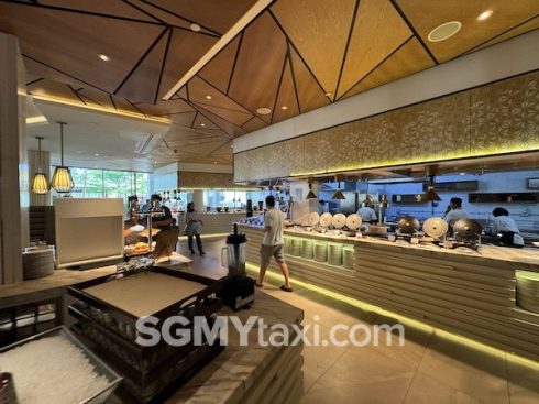 westin desaru buffet breakfast_view